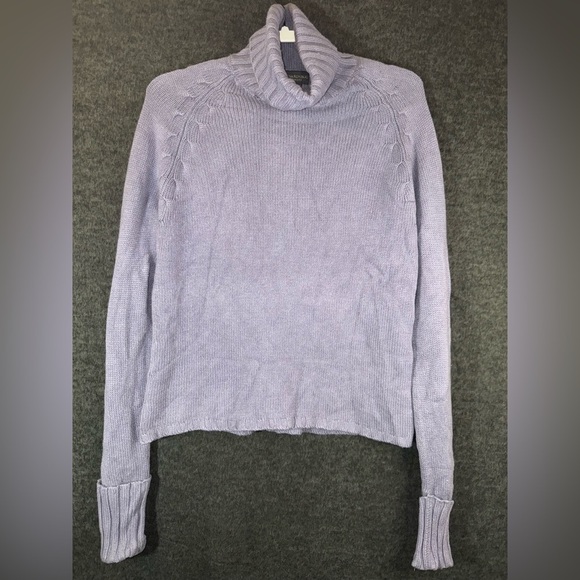 Banana Republic 100% Cashmere Turtle Neck Sweater Size L - Picture 1 of 7